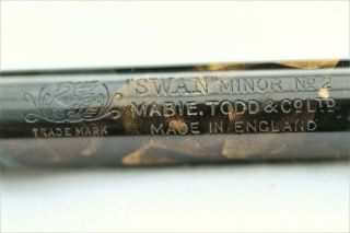 Vintage SWAN MINOR SM 2/57 - Self Filling - Fountain Pen - C1937 - UK 5