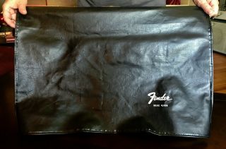 Vintage Victoria Luggage Cover For Blackface Fender Deluxe Reverb Amp 1965 - 1967