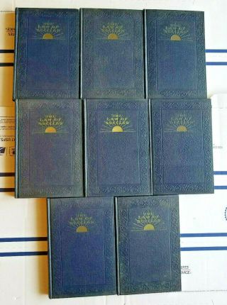 The Law Of Success,  Napoleon Hill,  8 Books 16 Lessons Hc 1928 First Edition Rare
