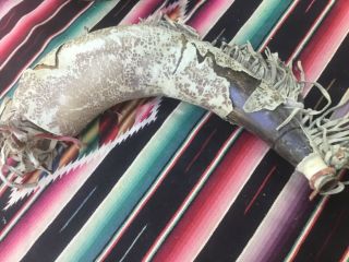 Antique Native American Powder Horn