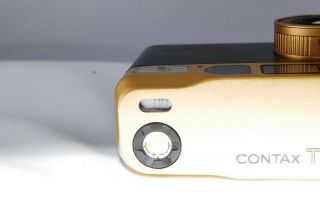 【Rare Optics MINT】CONTAX T2 Gold 60 Years Ltd 35mm Point & Shoot Camera Japan 12