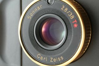 【Rare Optics MINT】CONTAX T2 Gold 60 Years Ltd 35mm Point & Shoot Camera Japan 6