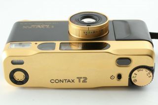 【Rare Optics MINT】CONTAX T2 Gold 60 Years Ltd 35mm Point & Shoot Camera Japan 7