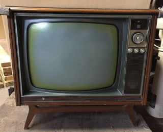 Vintage Zenith Television Tv Console Model 4518 - 3