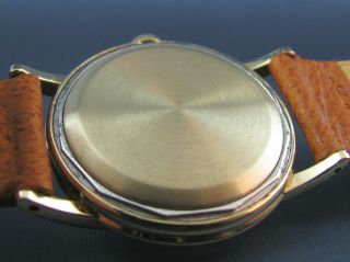 Vintage Girard Perregaux Gyromatic 10K Gold GF Automatic Mens Watch 1950s 8