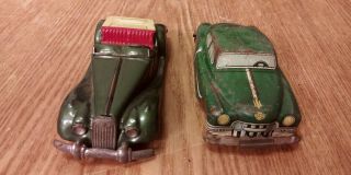 Vintage Car Tin Toys Car Made In Japan
