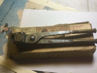 Vintage Sharps “old Reliable” Bullet Mold (40 - 330 P.  P. ) Hartford Conn.