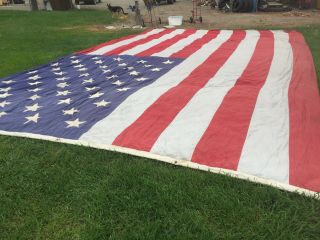 Vintage United States Of America 20’X 30’ Flag.  Celebrate the 4th in a BIG WAY 12