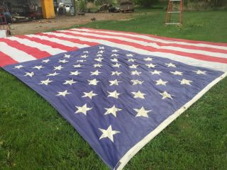 Vintage United States Of America 20’X 30’ Flag.  Celebrate the 4th in a BIG WAY 6