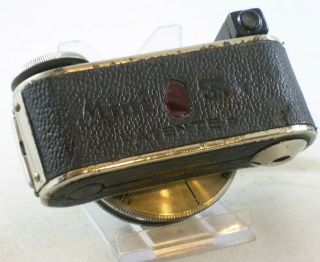 Vintage Mini Fex Subminiature Camera w/25mm f1.  8 ASTRO - Berlin PAN TACHAR Lens 3