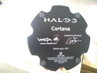 Weta Halo 3 Cortana Statue 52/1000 Rare 6