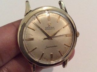 Vintage Omega Automatic Seamaster 14k Gold Filled Watch