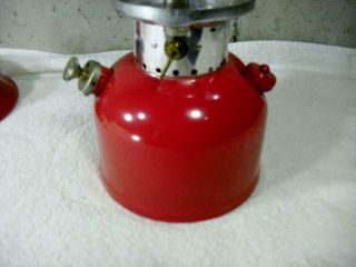Vintage 1967 Unfired Red Coleman 200A Gas Camping Lantern 7 67 6