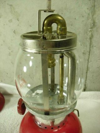 Vintage 1967 Unfired Red Coleman 200A Gas Camping Lantern 7 67 7