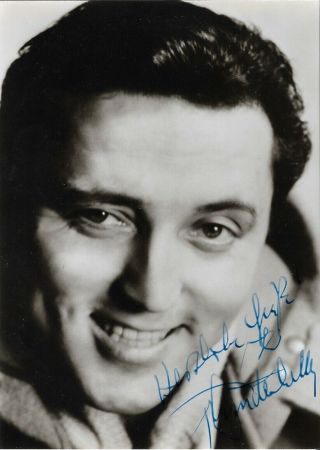 Fritz Wunderlich (1930 - 1966),  Vintage Hand Signed 4x6 Fayer Photo Of Opera Tenor