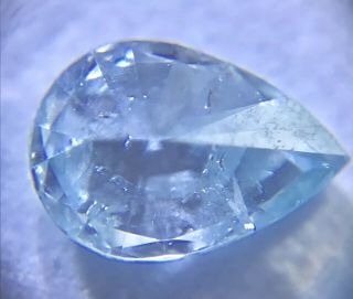 0.  17 ct Rare Natural blue/ice diamond loose clarity SI3,  - color 3