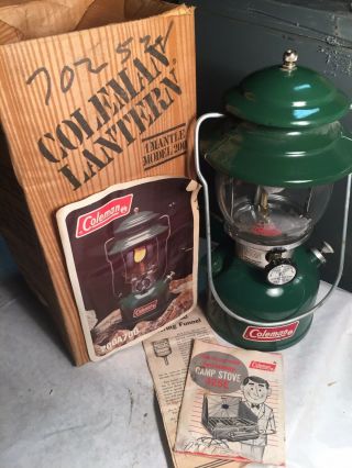 Vintage 1980 Coleman 208/700 Lantern Near