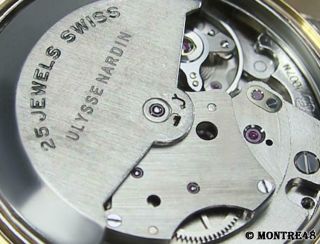 Ulysse Nardin 1960 Swiss Made Mens 32mm Automatic 1960 Rare Vintage Watch JL200 9