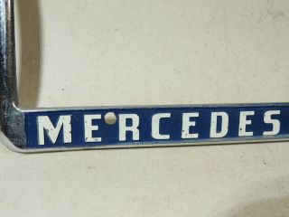 Koepke MERCEDES - BENZ Lakewood Ohio OH vintage Car DEALER License Plate FRAME 2