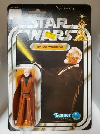 Star Wars Vintage Ben (obi - Wan) Kenobi Moc 12 Back A