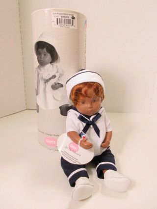 Gotz Sasha Serie Lena 12 " Jointed Baby Doll Tags Tube 0040216 German