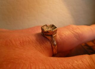GORGEOUS MEDIEVAL TOWER RING WITH FANTASTIC DECORATION - BRITISH DETECTING FIND 2