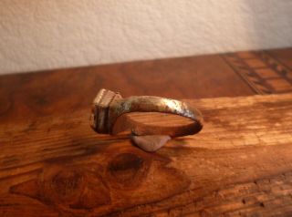GORGEOUS MEDIEVAL TOWER RING WITH FANTASTIC DECORATION - BRITISH DETECTING FIND 5