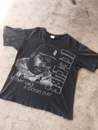 Vintage 90s Ice Cube Rap Tee Shirt 2pac