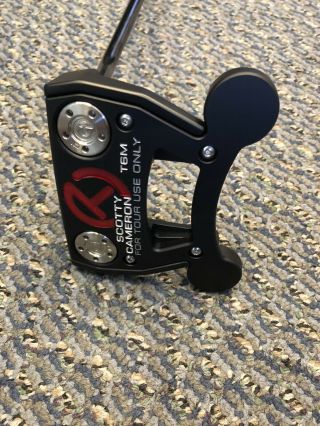 Scotty Cameron Putter,  T6M,  Tour Use Only,  Black,  35 inch,  Rare,  Authentic 3