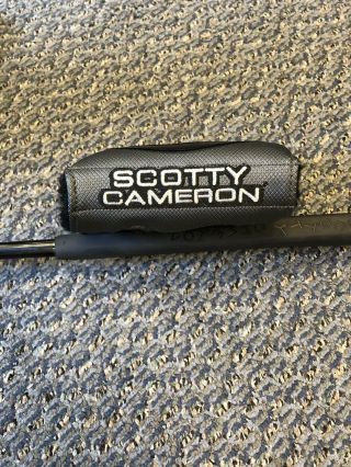 Scotty Cameron Putter,  T6M,  Tour Use Only,  Black,  35 inch,  Rare,  Authentic 7