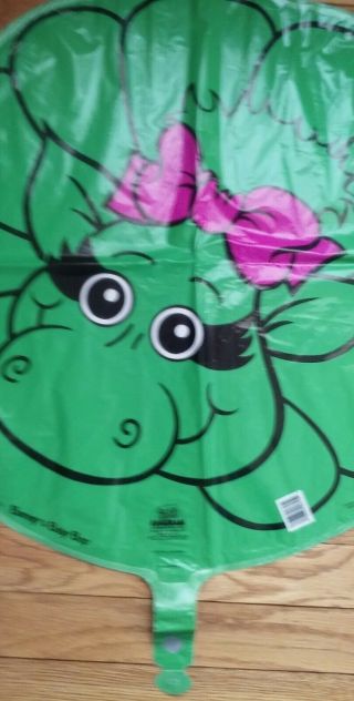 1993 Vintage Mylar Barney Baby Bop Balloon 24 