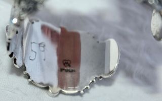 Mars & Valentine Sterling Gemstone Cuff Bracelet Echo of the Dreamer MSRP $730 5