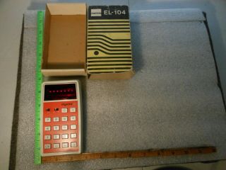 Vintage Exactra 20 Calculator Star Wars Bubble Ex - 20 Texas Instruments