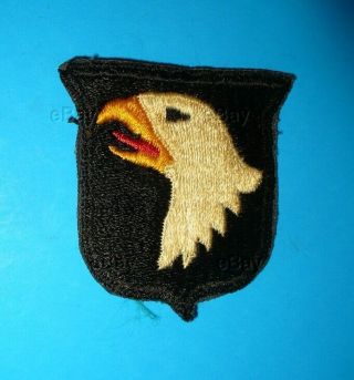 Ww2 Military Us Shoulder Patch 101st Airborne Screaming Eagle Sleeve Insignia 3