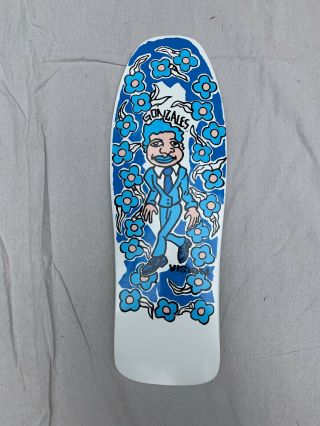 Mark Gonzales Face Vision Vintage Skateboard Color My Friends In Gonz and Roses 5