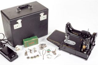 Vintage " Singer Featherweight  222k " Sewing Machine Order