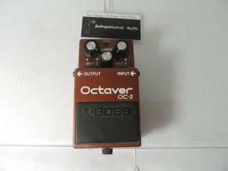 Vintage Boss Oc - 2 Octaver Octave Effects Pedal Made In Japan Mij Usa S&h