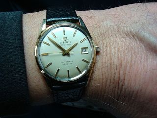 Vintage Tissot Seastar Automatic Men ' s Watch 8