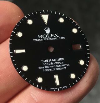 Vintage NOS Rolex Submariner ref.  16800 168000 16610 Tritium Dial Hands 5