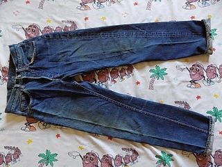 VTG 60 ' s Levi ' s Big E 501A Jeans 30x36 actually 27x32 Redline Selvedge Denim ' 66 2