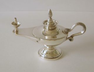 Indian Colonial Sterling Silver Aladdin 