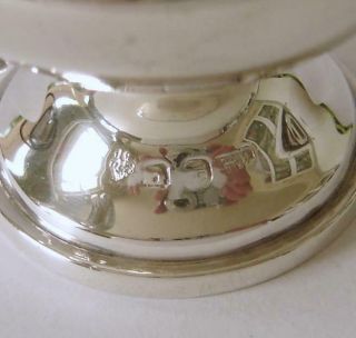 Indian Colonial Sterling Silver Aladdin ' s Lamp Table Cigarette Lighter 134 Grams 8