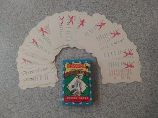 Vintage Built Rite Toy Baseball,  Bowling Card Games 4