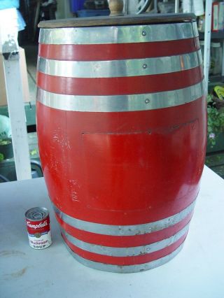Vtg 55 - 62 Coca - Cola Root Beer Multiplex 2 Tap Oak Barrel Soda Fountain Dispenser 5