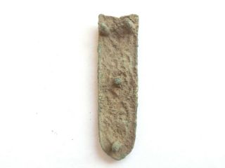 Lorica Segmentata ARMOR Bronze Strap End LEGIONARY ancient ROMAN relic - 100 AD 5