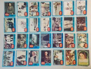 Vintage 1978 Star Wars Argentina Stani Trading Cards - 28 Cards Set