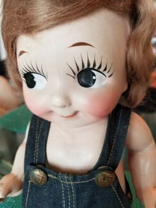 Composition Buddy Lee Betty Lee Doll All VERY RARE 12