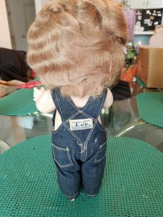 Composition Buddy Lee Betty Lee Doll All VERY RARE 2