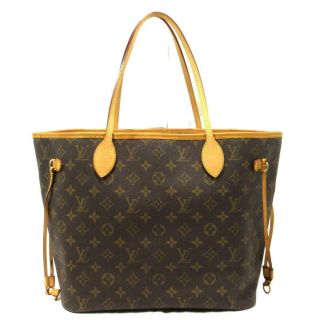 Louis Vuitton Neverfull Mm Shoulder Tote Bag M40156 Monogram Vintage Lv