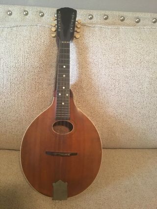 Vintage Mandolin Gibson Style A Patent 1898 And 1906
